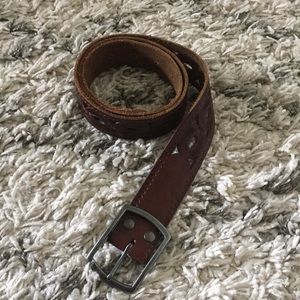 Lucky brand brown leather belt